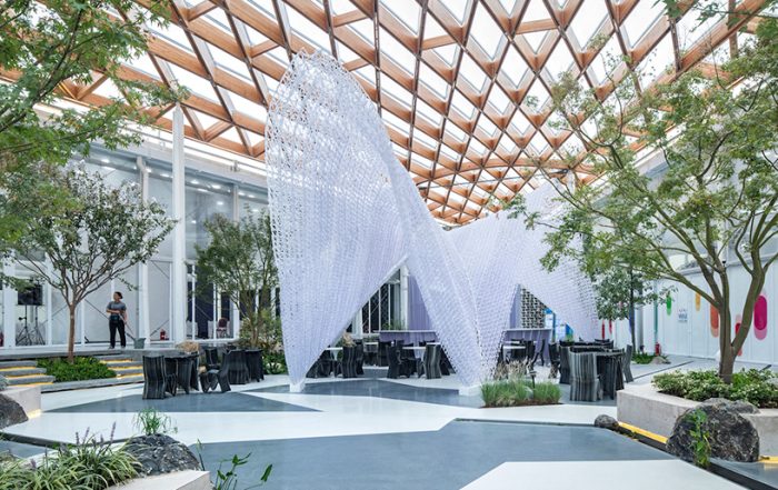 Archi-union costruisce 8,885 m² in 100 giorni utilizzando la stampa 3D