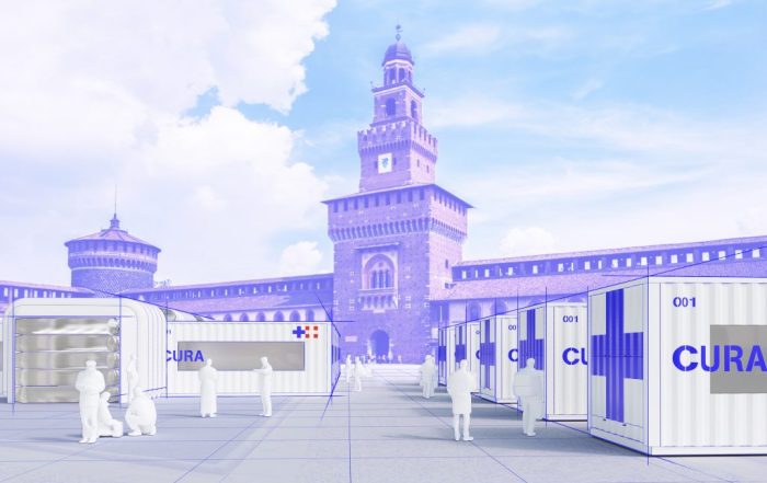 Cura da Carlo Ratti Associati, il bio-container di terapia intensiva per il Covid-19