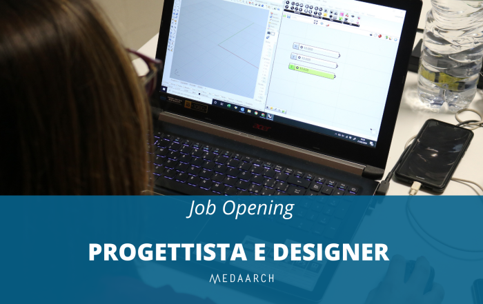 JOB Opening Medaarch cerca Progettista