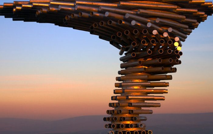 Singing Ringing Tree l'architettura diventa sinfonia
