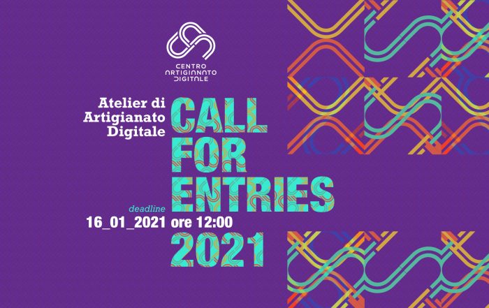 Atelier di Artigianato Digitale - III Edizione al via la nuova call per il rilancio della manifattura 40 al Centro per l’Artigianato Digitale