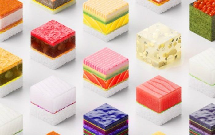 A Tokyo si mangia sushi stampato in 3D su misura